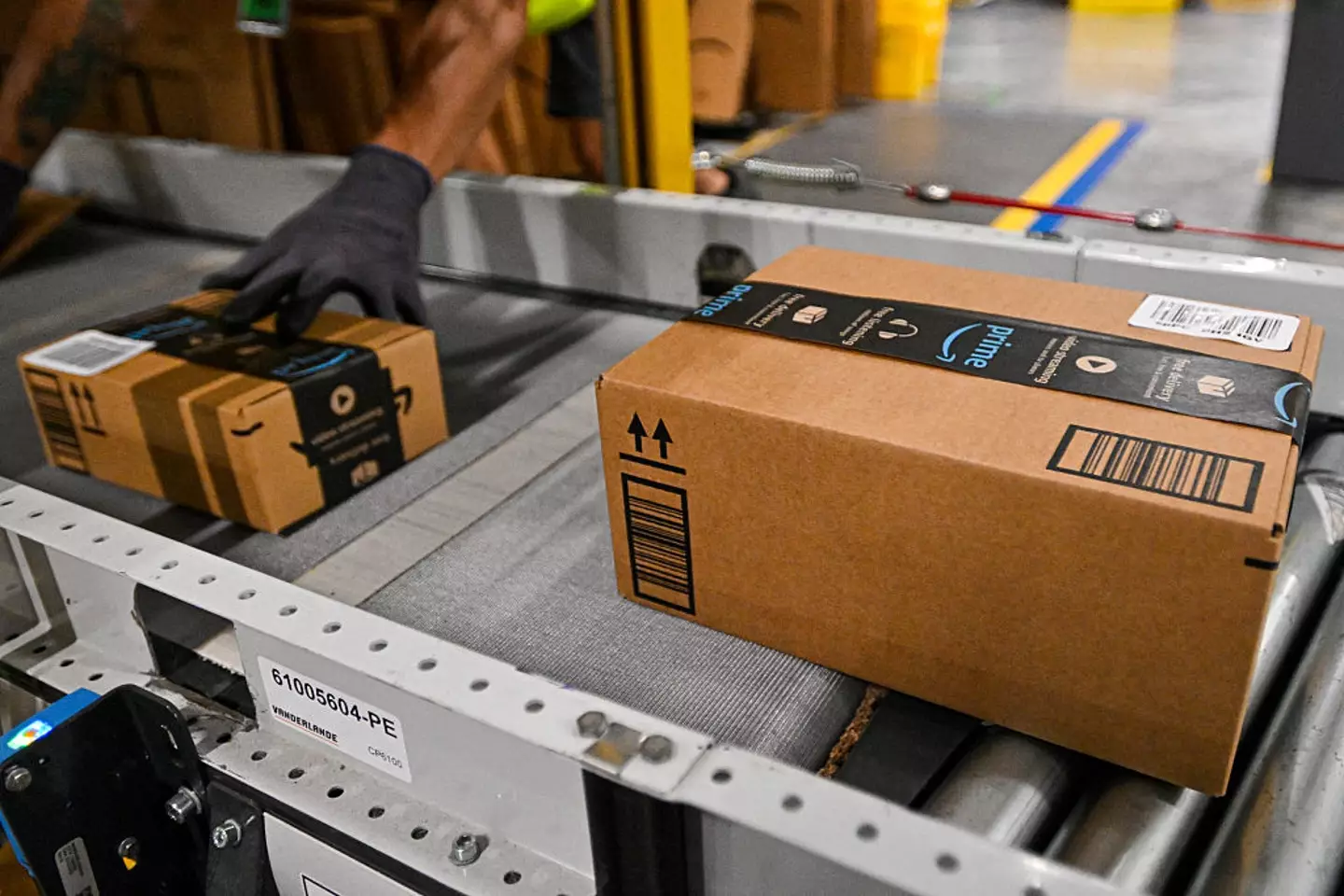 Amazon wants to cut out ‘menial, mundane and repetitive’ job roles (Miguel J. Rodriguez Carrillo/Bloomberg via Getty Images)