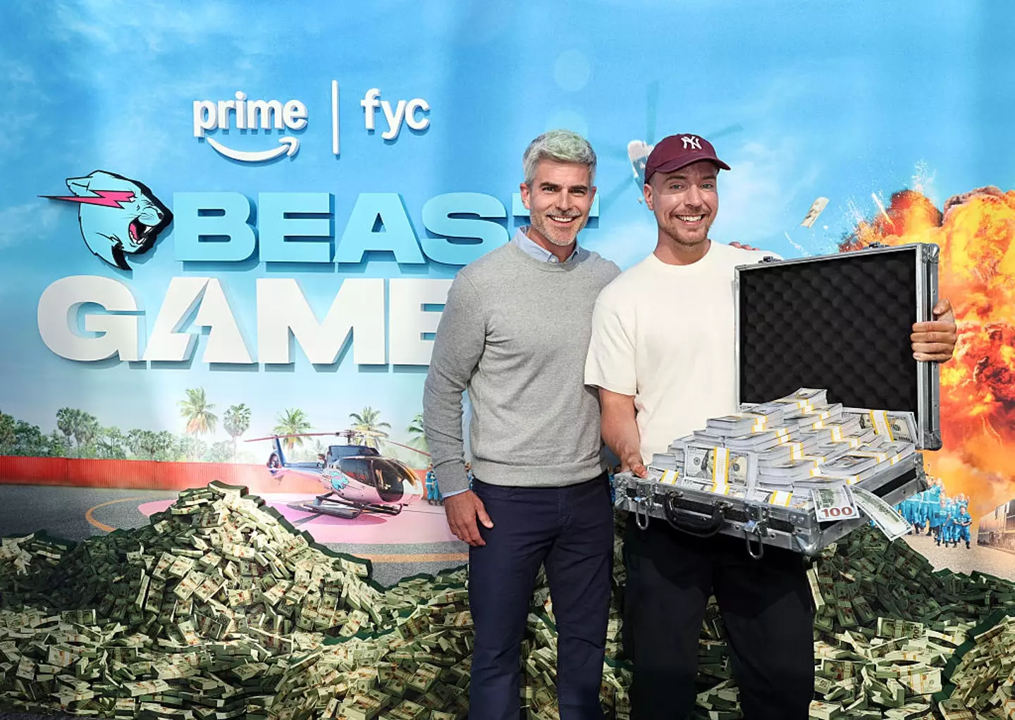 MrBeast reportedly lost $10 million from producing Beast Games. (Eric Charbonneau/Contributor/Getty)
