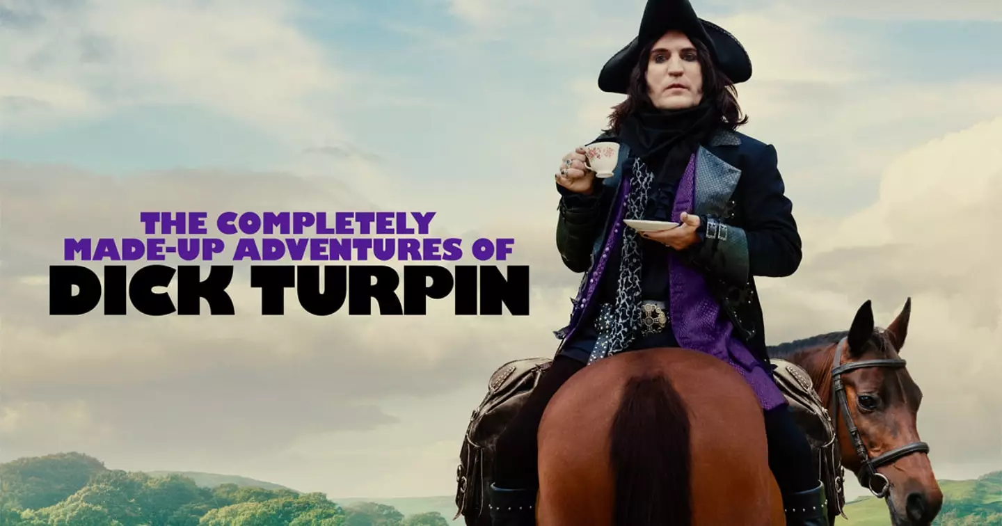 Noel Fielding as Dick Turpin (Apple TV+ Press)