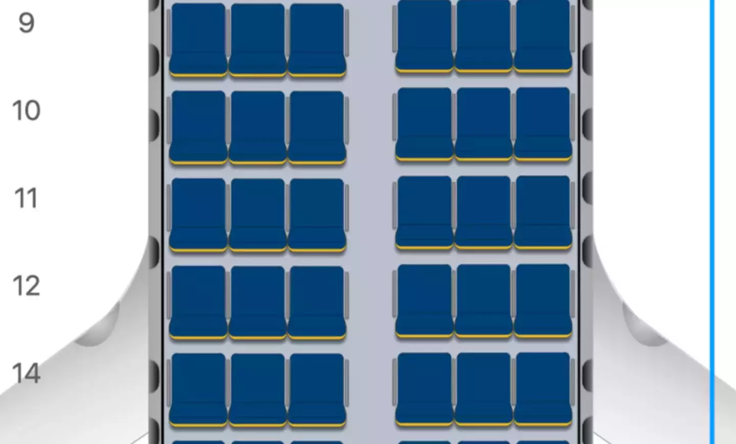 Here's the problem, basically every other 'window seat' gets at least some view of the window, but not seat 11A (AeroLOPA)