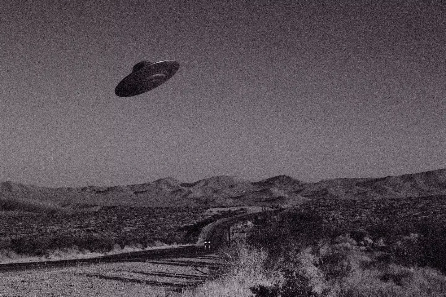 Pentagon officials are scrambling to identify small metallic orbs spotted over US military bases. (Joe McBride/Getty)