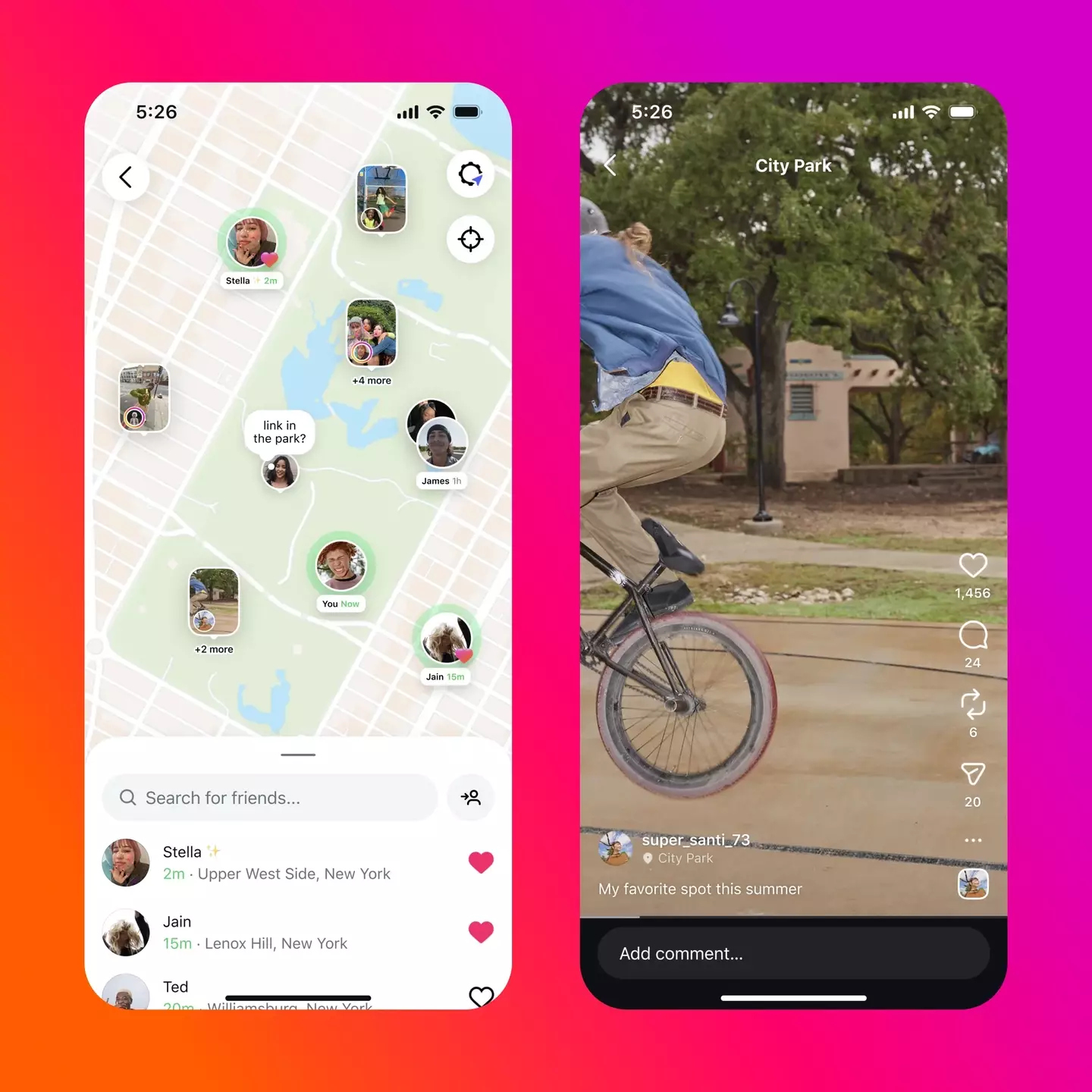 Meta claims this new feature gives people more ways to connect with the world around them (Instagram)