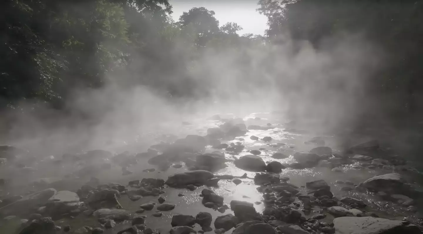 The river kills anything that falls in (YouTube/@JaySwingler)