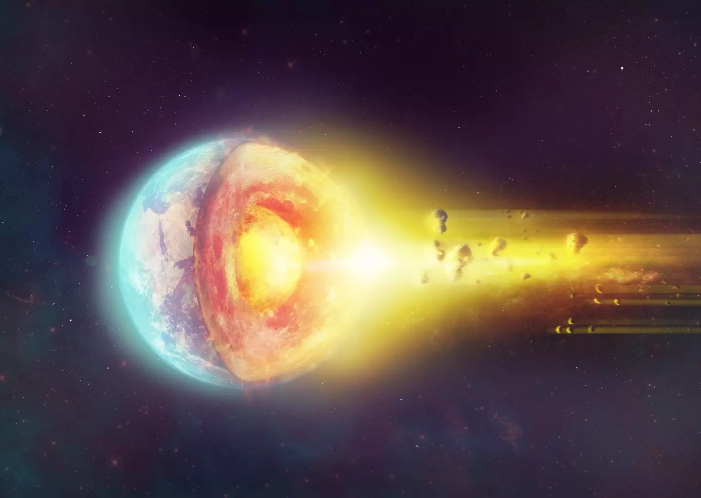 Scientists continue to change what they theorize about the Earth's formation (Yuri_Arcurs / Getty)