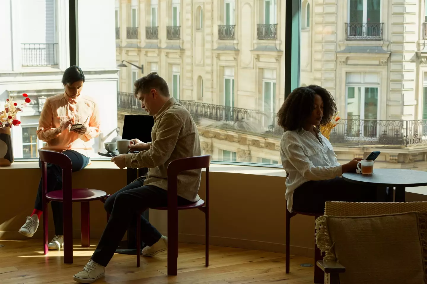 Public Wi-Fi is convenient but you could be opening yourself up to a security risk (Getty Stock)