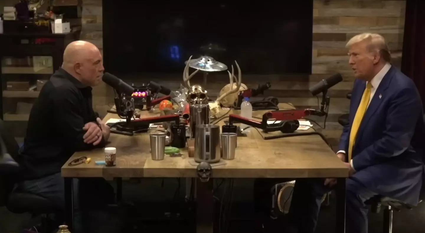 President Trump made massive gains in the 'manosphere' vote (YouTube / The Joe Rogan Experience)