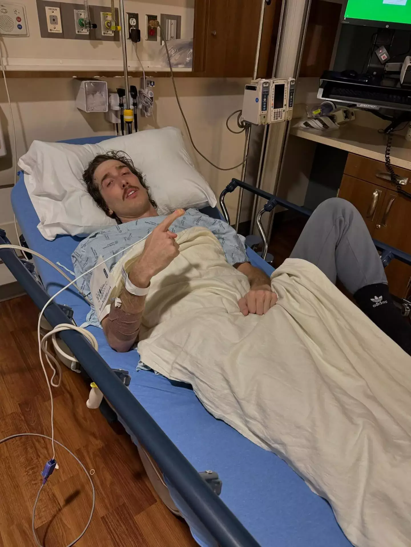 Buckingham has created a GoFundMe page for fan support (Brandon Buckingham/Instagram)