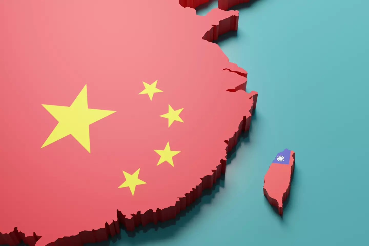 Conflict involving China, Taiwan, and the United States is the most likely to spiral into World War 3 according to ChatGPT (Getty Stock)