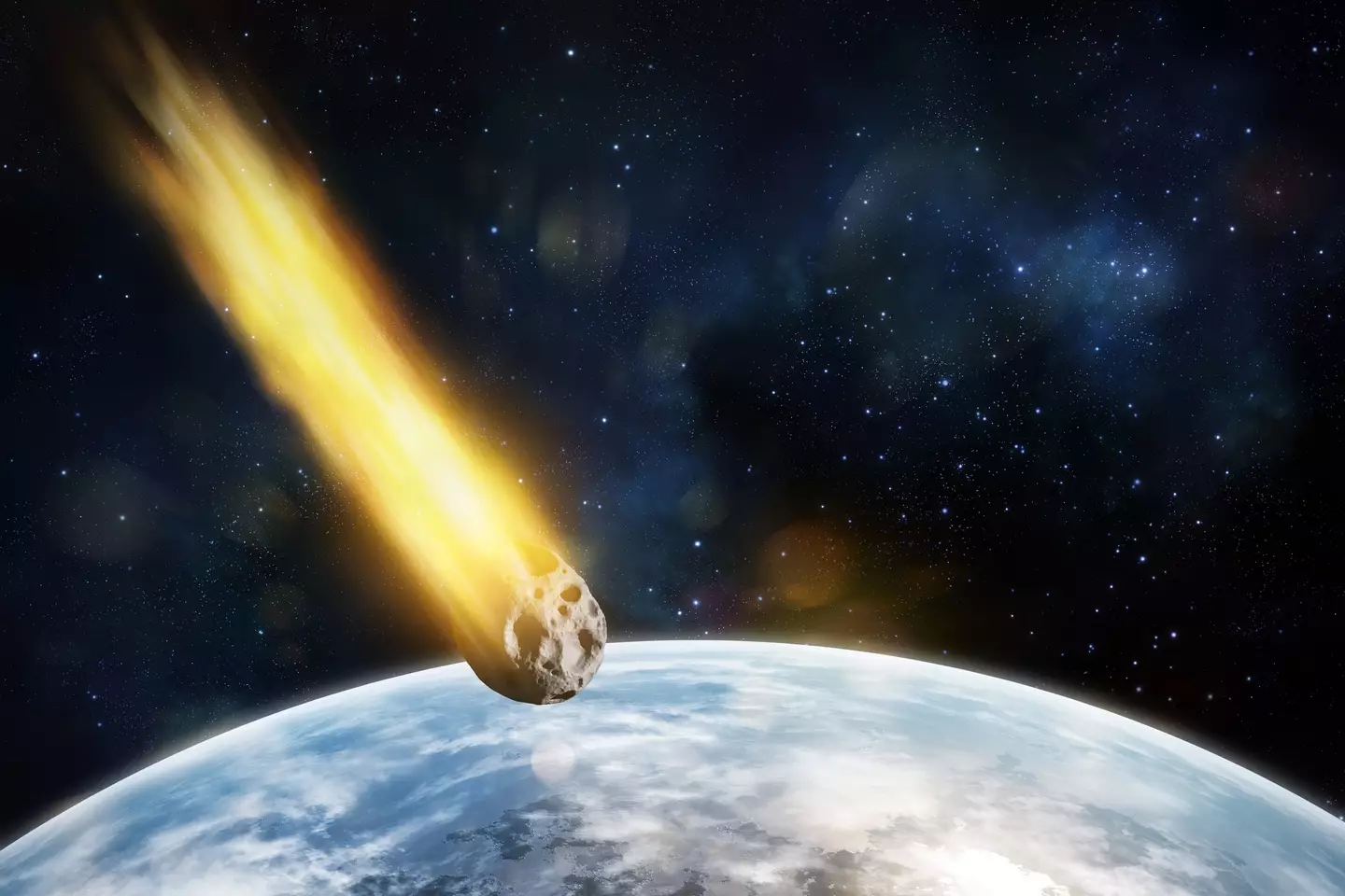 There might not be enough time to divert the asteroid's path towards Earth, and it's size might also pose a problem (Getty Stock)