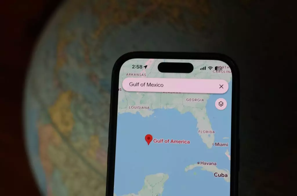 Only US users will see it as the 'Gulf of America' in Google Maps (Justin Sullivan/Getty Images)