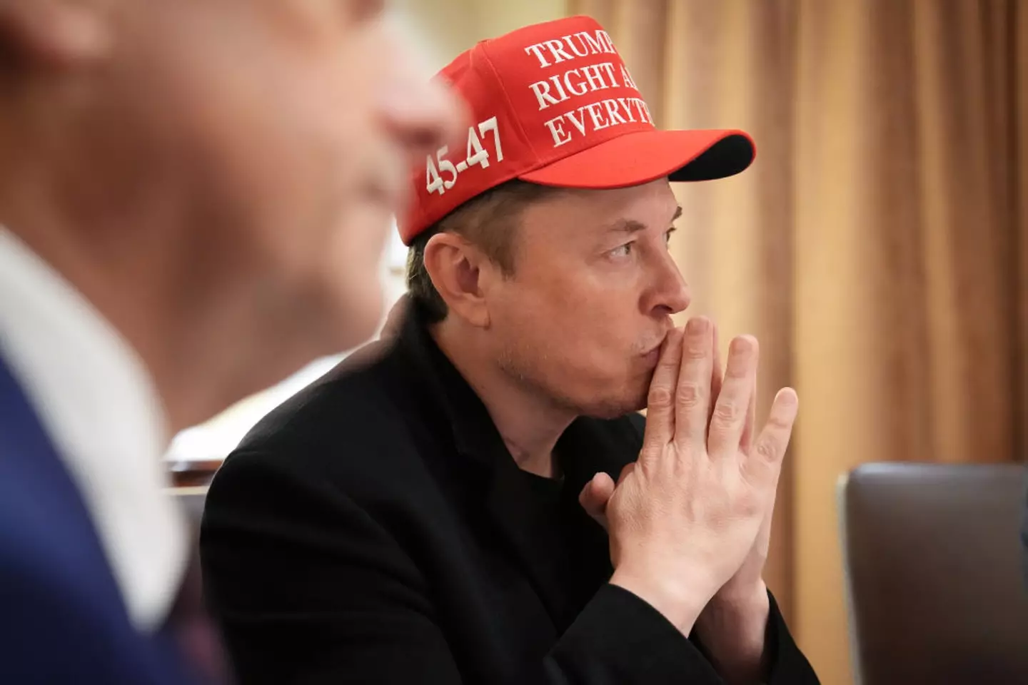 Musk could leave the White House before June (Win McNamee/Getty Images)