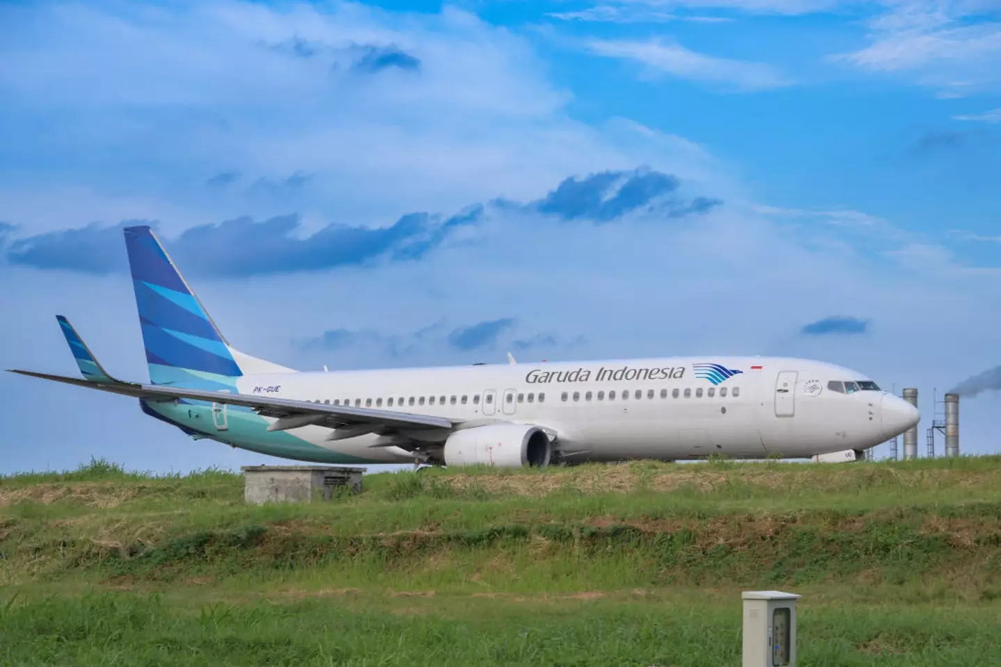 The airline has suspended its cabin crew (BAY ISMOYO/AFP via Getty Images)