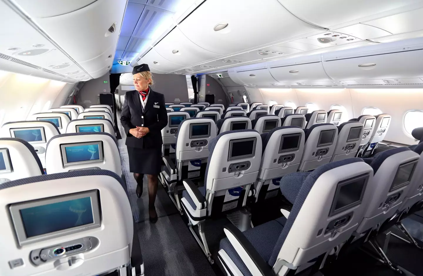 An air stewardess has won a court case after she was fired for being ‘too scared’ to fly (Chris Ratcliffe/Bloomberg via Getty Images)