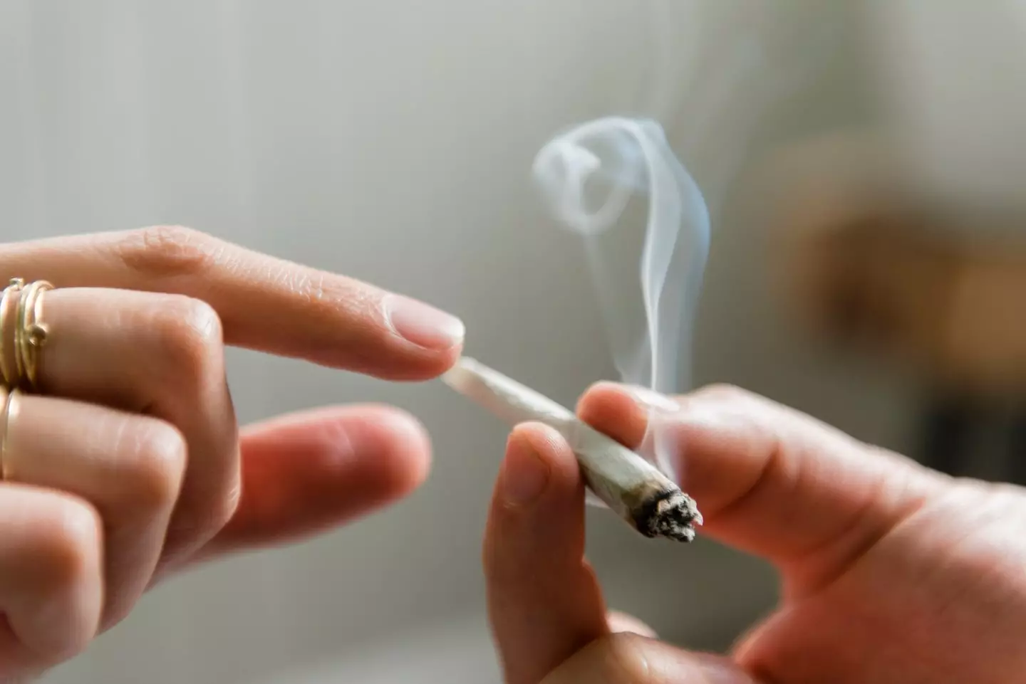 Dr Undelsman suggests that those who smoke weed on a regular basis are at a greater risk of developing cancer than standard cigarettes (Getty Stock)
