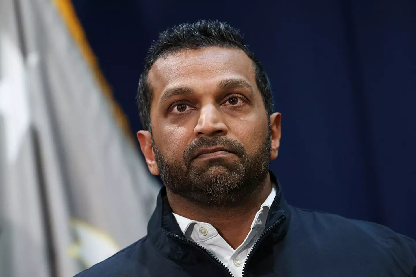 Patel allegedly used an FBI jet for a personal visit. (ANGELA WEISS/Contributor/Getty)