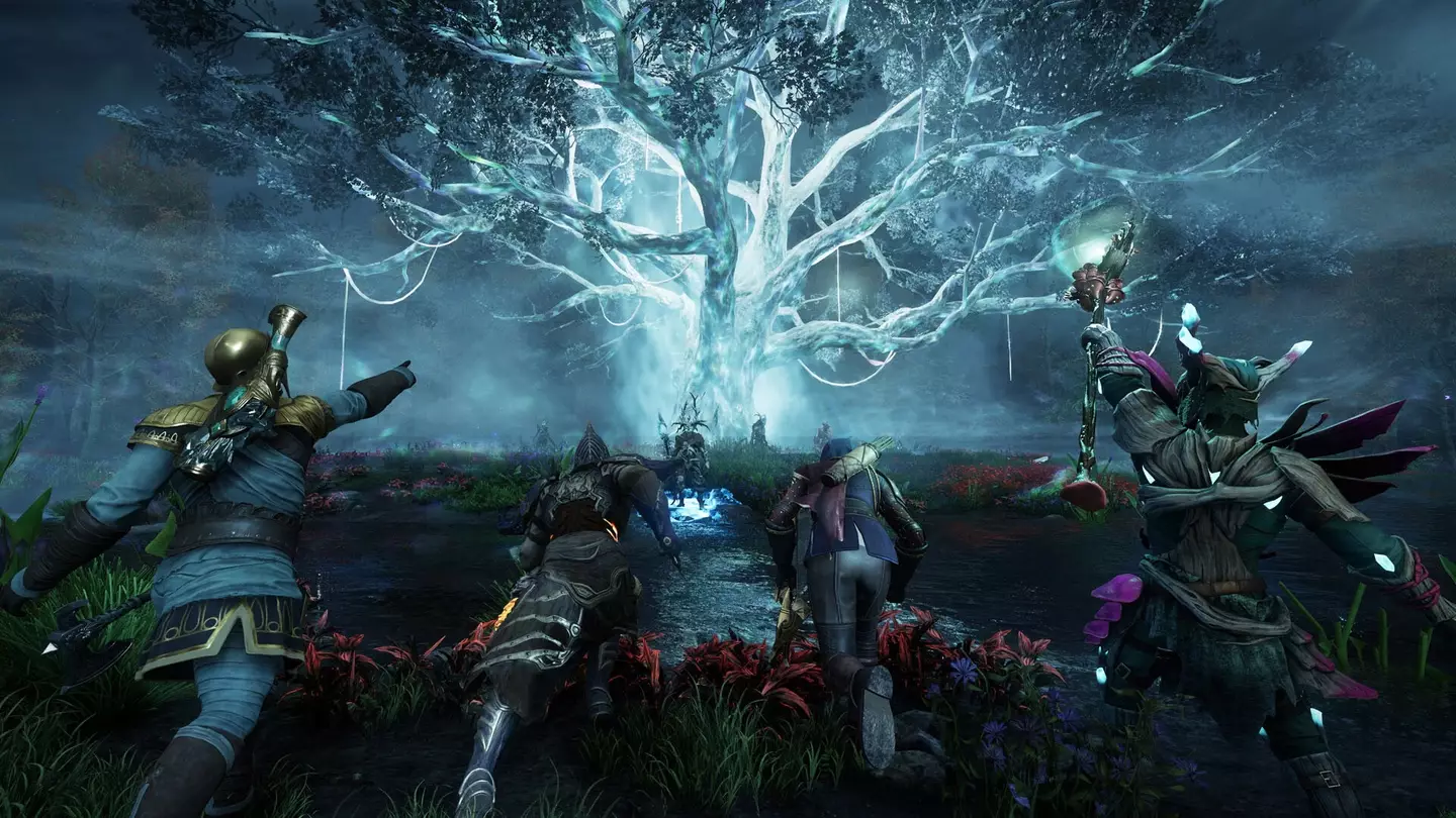 You can spend over 600 hours playing New World, and it's perfect with friends too (Amazon Games)