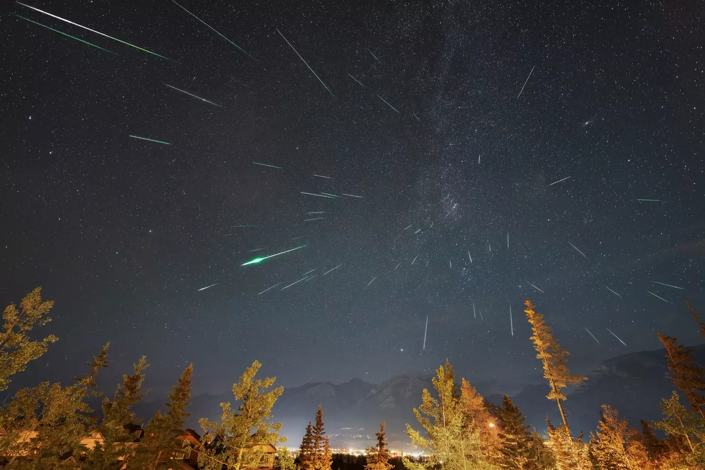 The annual Perseids meteor shower takes place every August (Nick Fitzhardinge/Getty Images)