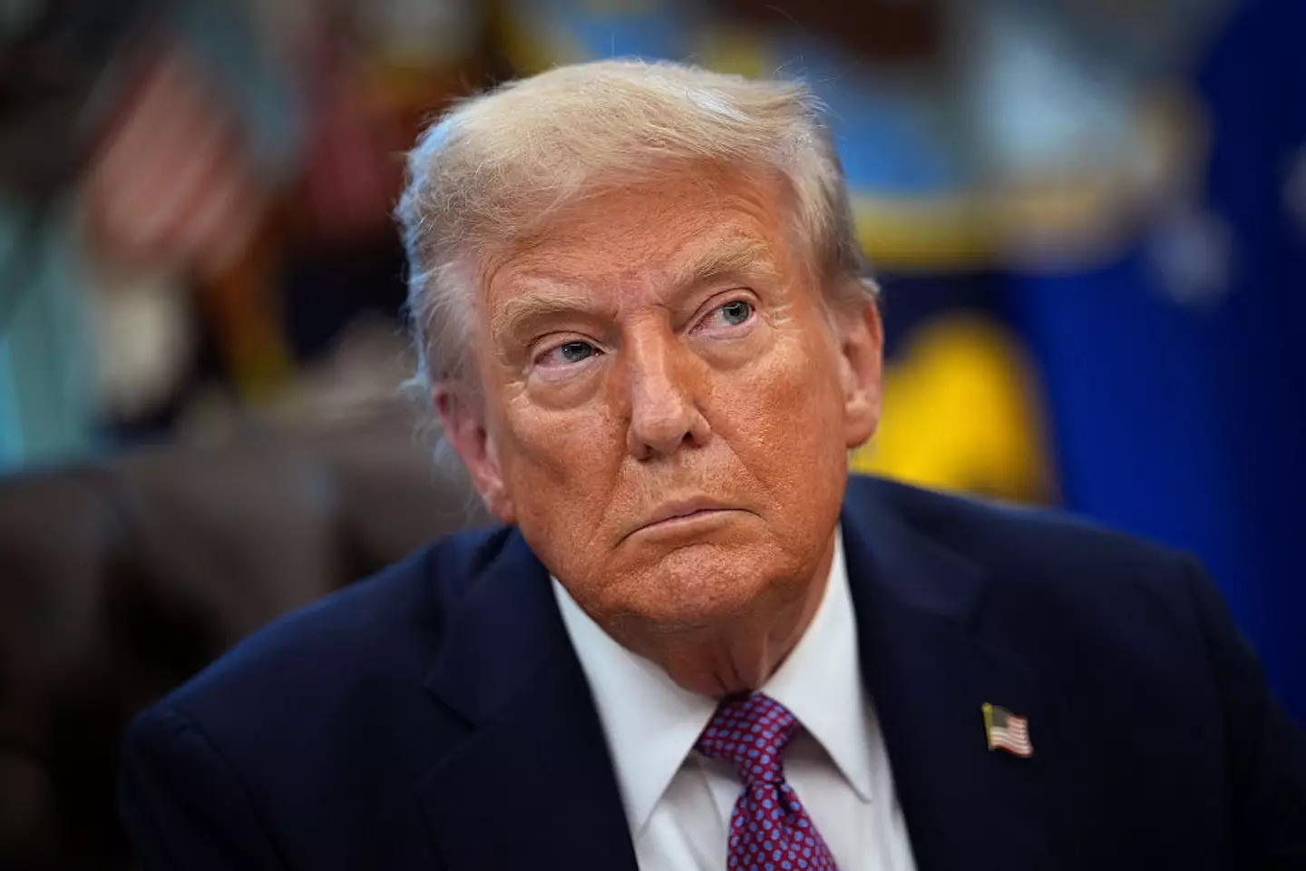 Trump has said 'with a high degree of certainty, we have him in custody' (Kevin Dietsch/Getty Images)