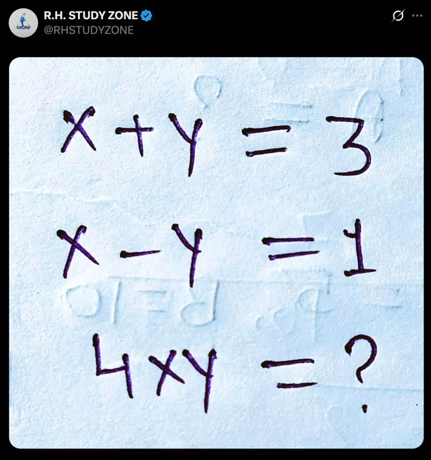 Do you fancy yourself as the next Marilyn vos Savant? (X/ R.H. Study Zone)