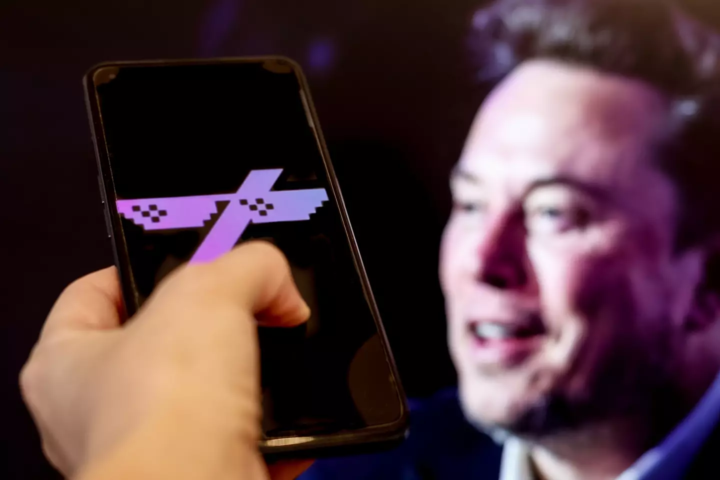 Elon Musk's Grok App (Dominika Zarzycka / Getty)
