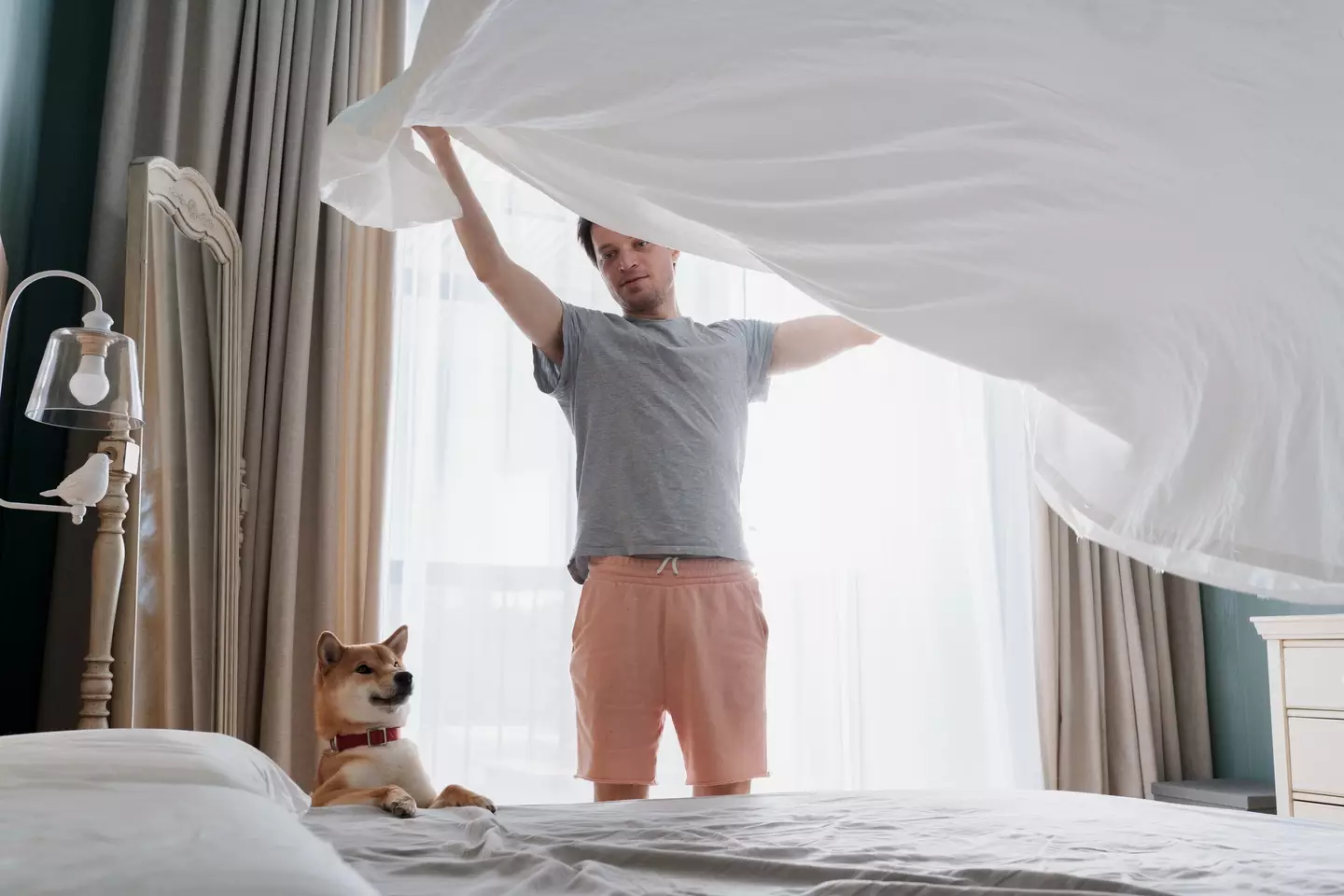 One expert has explained why people should wash their bedding more often (EyeEm Mobile GmbH/Getty Images)