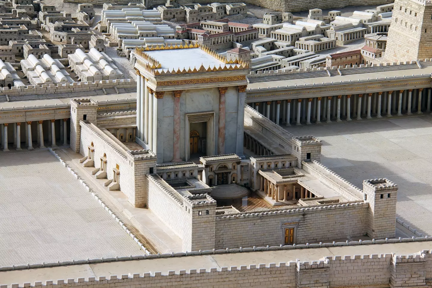 The Second Temple was destroyed by Romans as a punishment for the Jewish revolt and uprising (Getty Stock)