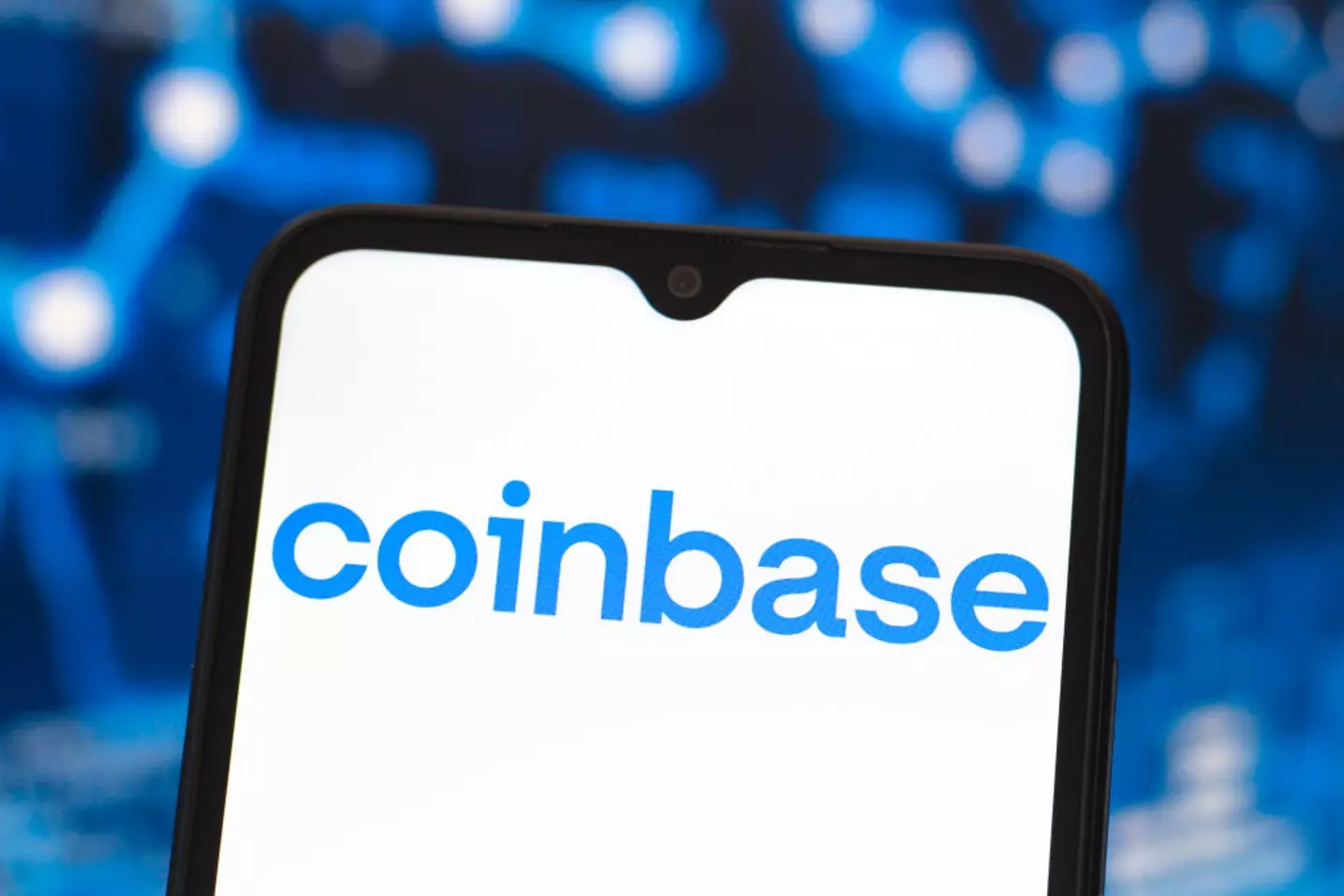 Crypto platform Coinbase has suffered a significant cyberattack that affected at least 69,000 customers (Thomas Fuller / SOPA Images / LightRocket via Getty Images)