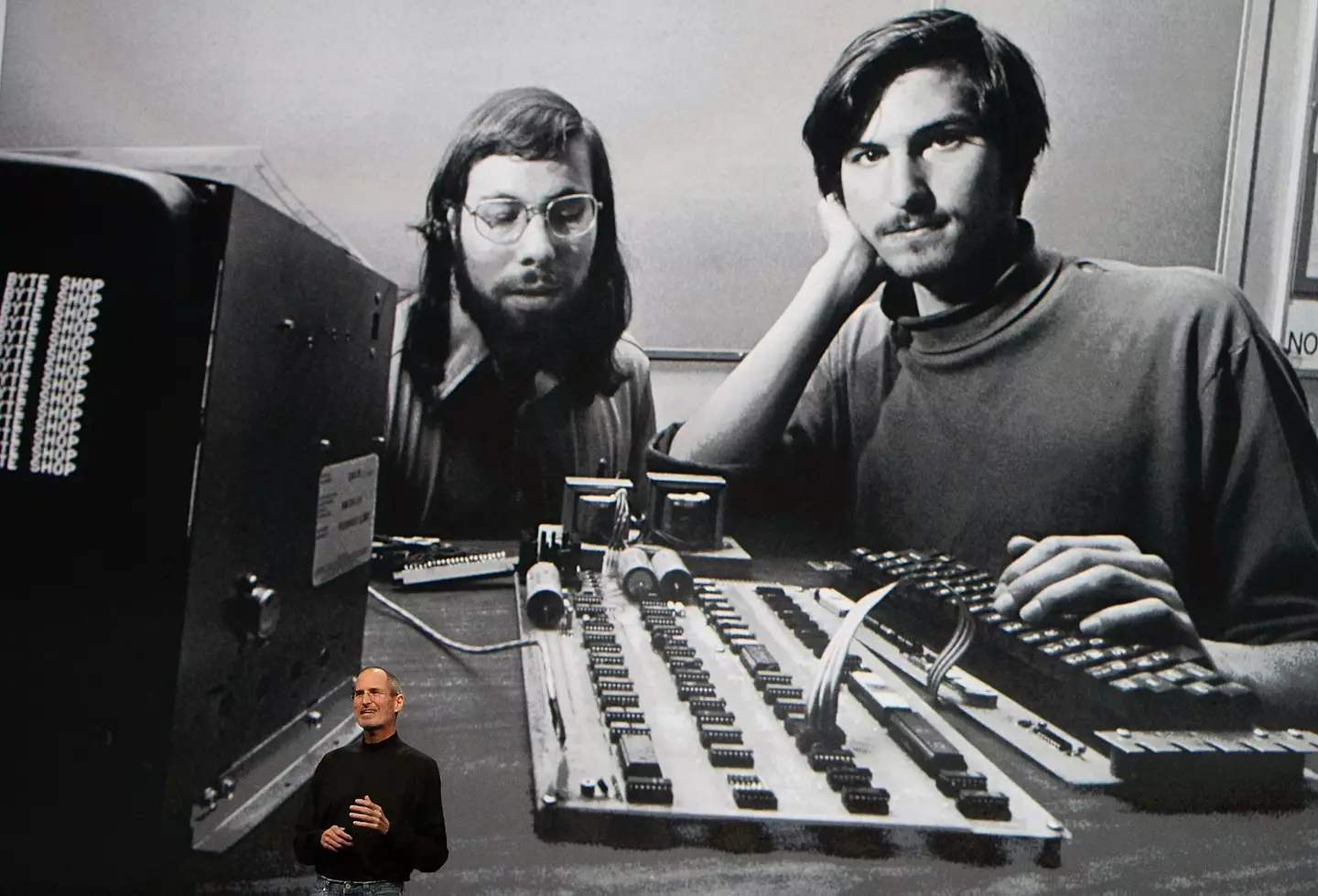 Steve Jobs co-founded the tech firm in a garage (Justin Sullivan/Getty Images)