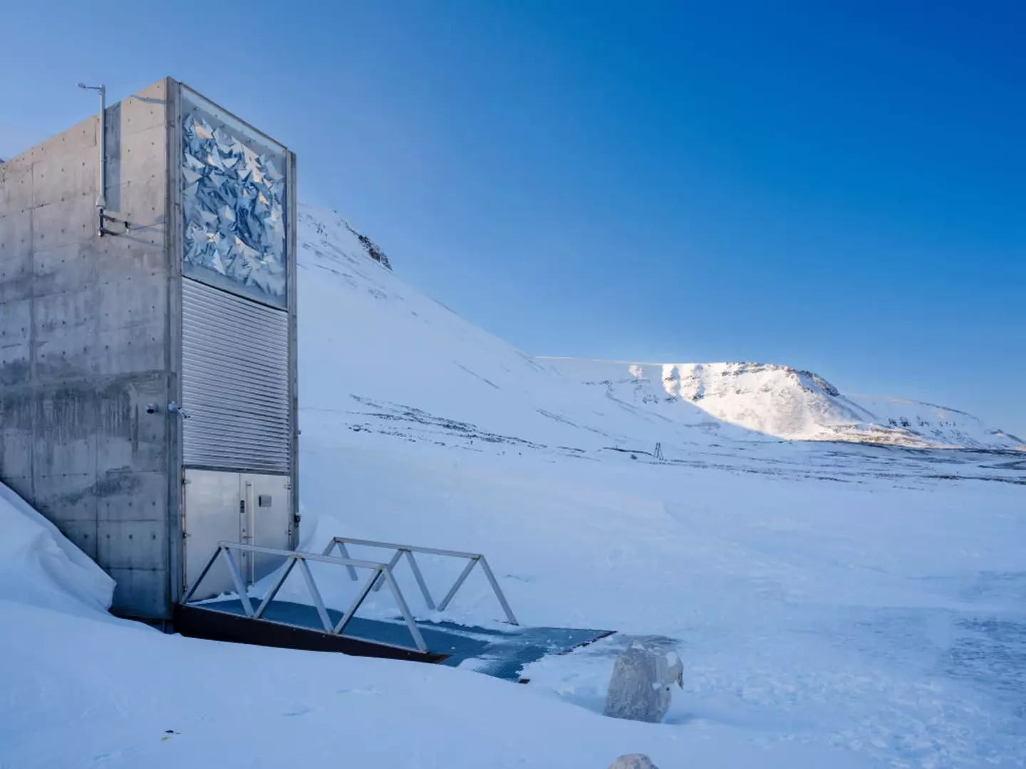 The Svalbard Global Seed Vault could be the key to our survival in a world affected by climate change (Martin Zwick/REDA/Universal Images Group via Getty Images)