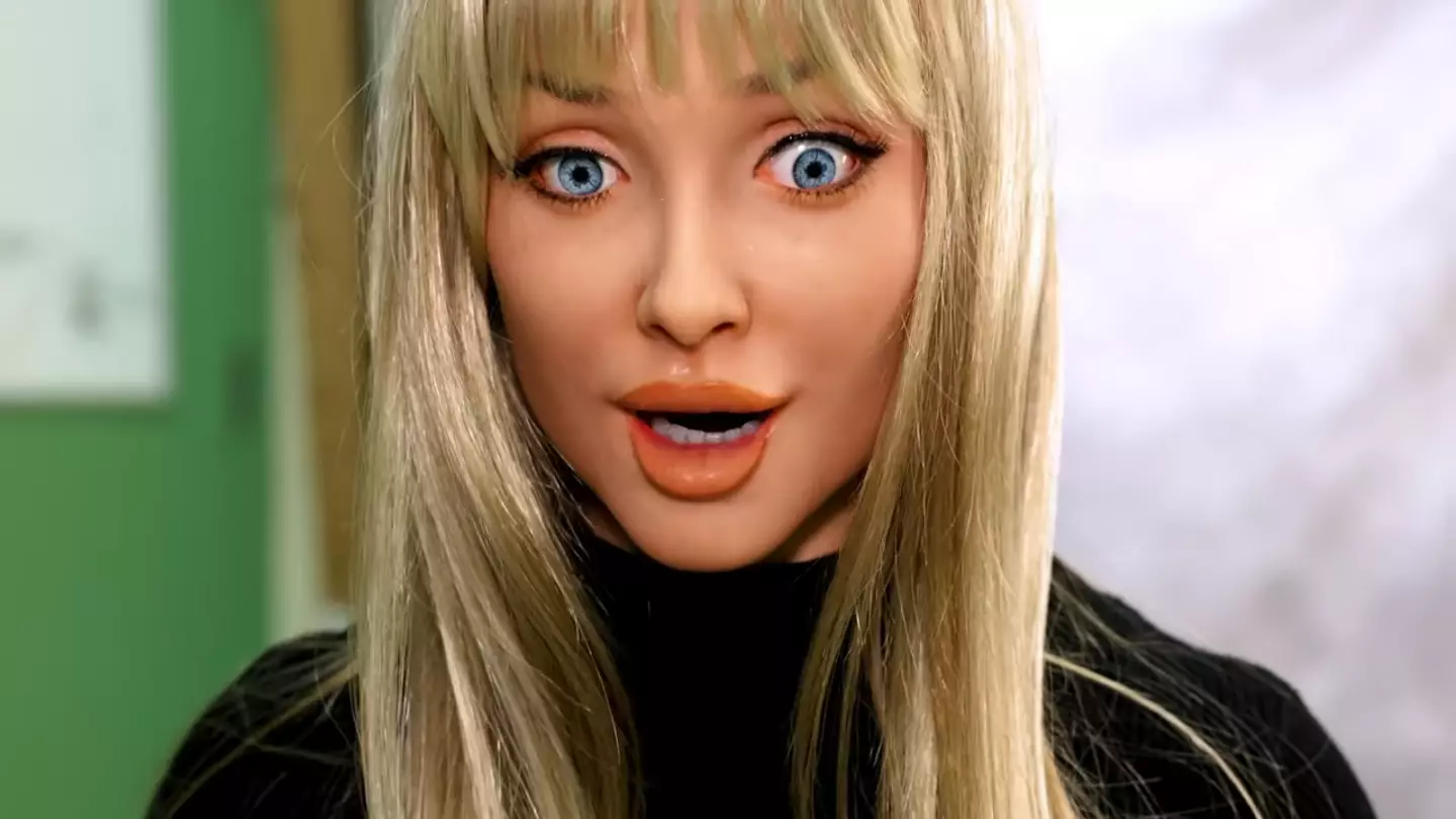 Aria won't be able to provide any physical means of intimacy to its users (YouTube/Realbotix)