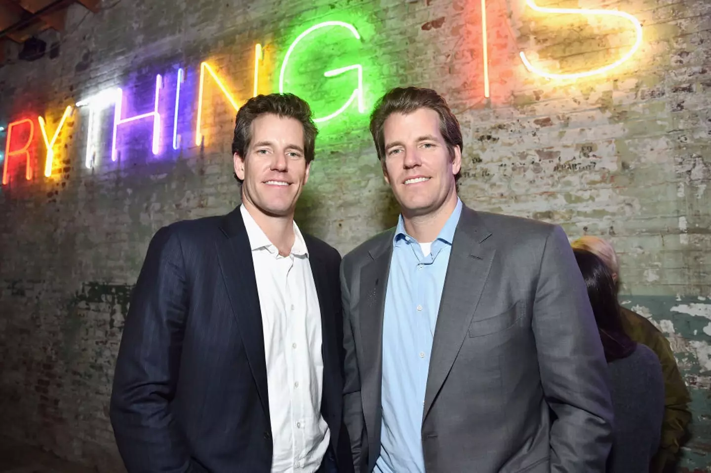 The Winklevoss twins banked $65 million in Facebook stock following a lawsuit against Mark Zuckerberg (Stefanie Keenan/Getty Images for Hauser & Wirth)