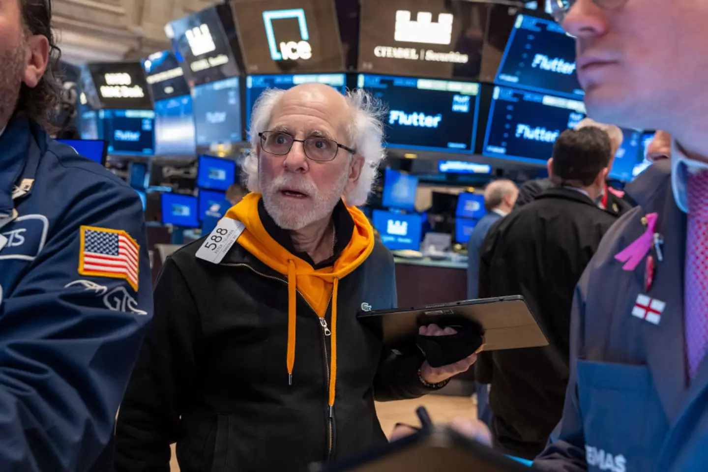 Peter Tuchman has offered his one piece of advice for anyone trying to get rich (Spencer Platt/Getty Images)
