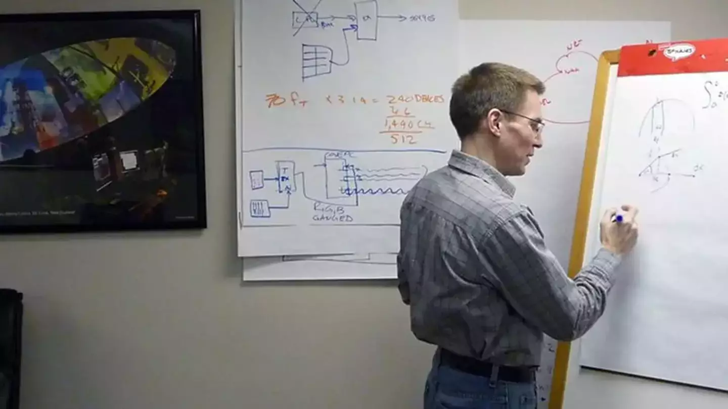 Jason Padgett developed a fascination with math after being attacked. (BBC)