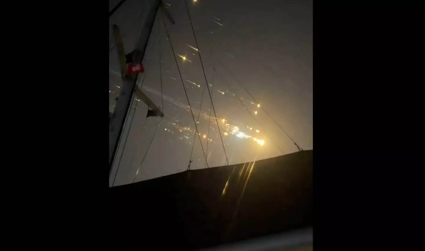 The eighth Starship test flight also ended in disaster (X / @GeneDoctorB)