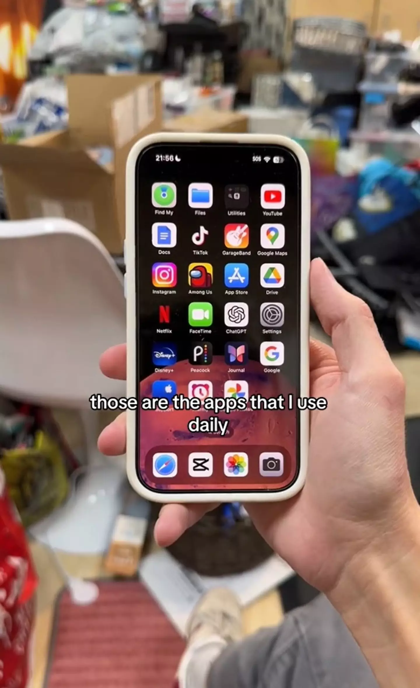 Morgan has one million followers on TikTok.