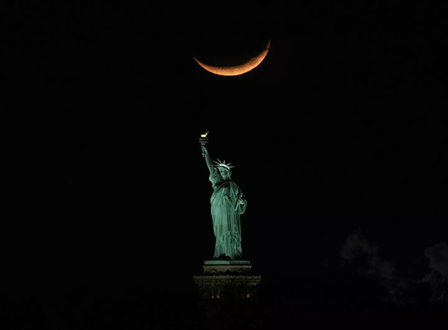 It's not a simple case of American 'giving back' the Statue of Liberty (Anadolu / Contributor / Getty)