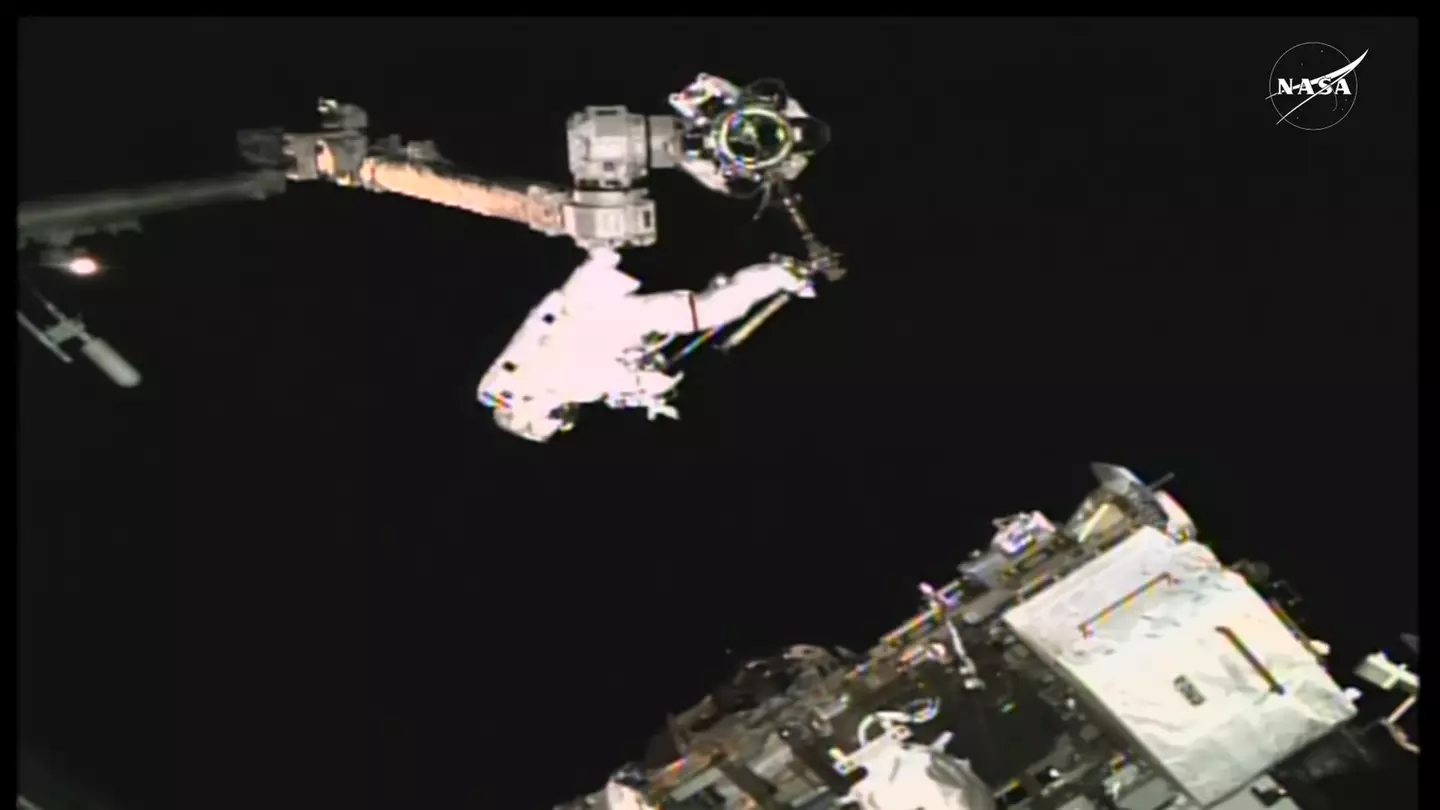 Both have conducted spacewalks in their time upon the ISS, which they wouldn't have been able to otherwise (YouTube/NASA)