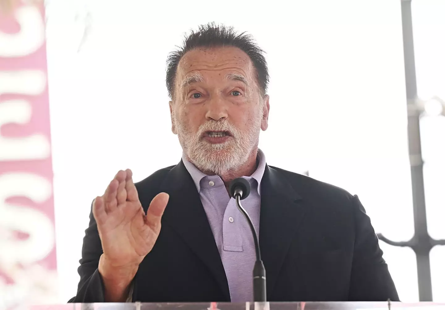 The Hollywood star delivered a speech about Charlie Kirk's shooting (Michael Buckner/Variety via Getty Images)