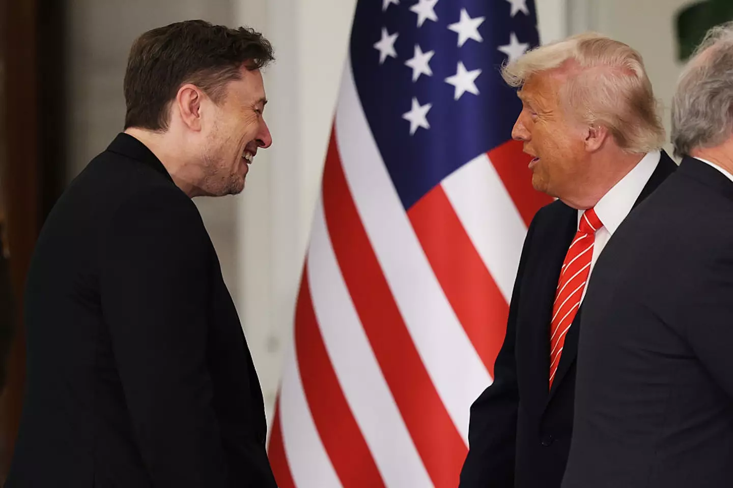 Some have accused Musk of engaging in a conflict of interest as SpaceX is awarded key Golden Dome contracts (Win McNamee/Getty Images)