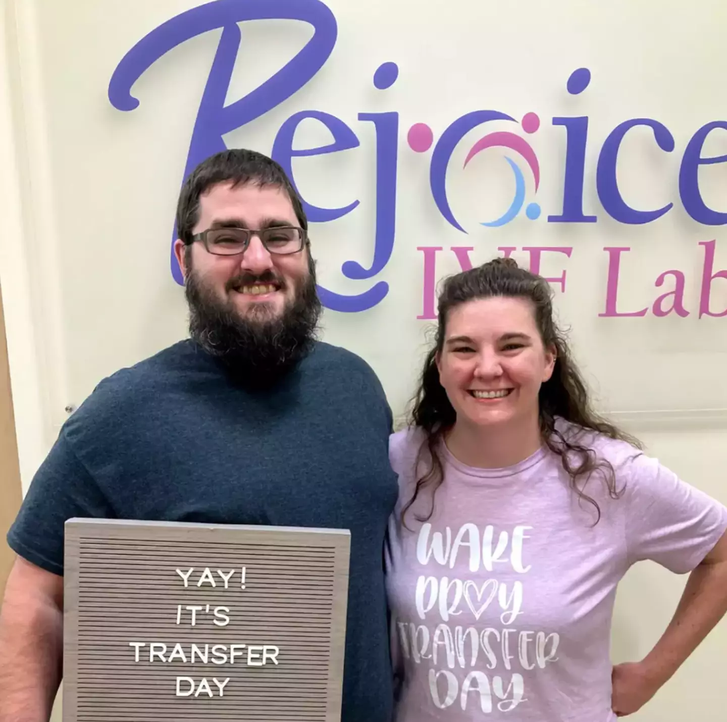 He was born via embryo transfer (Sky News/Rejoice Fertility)