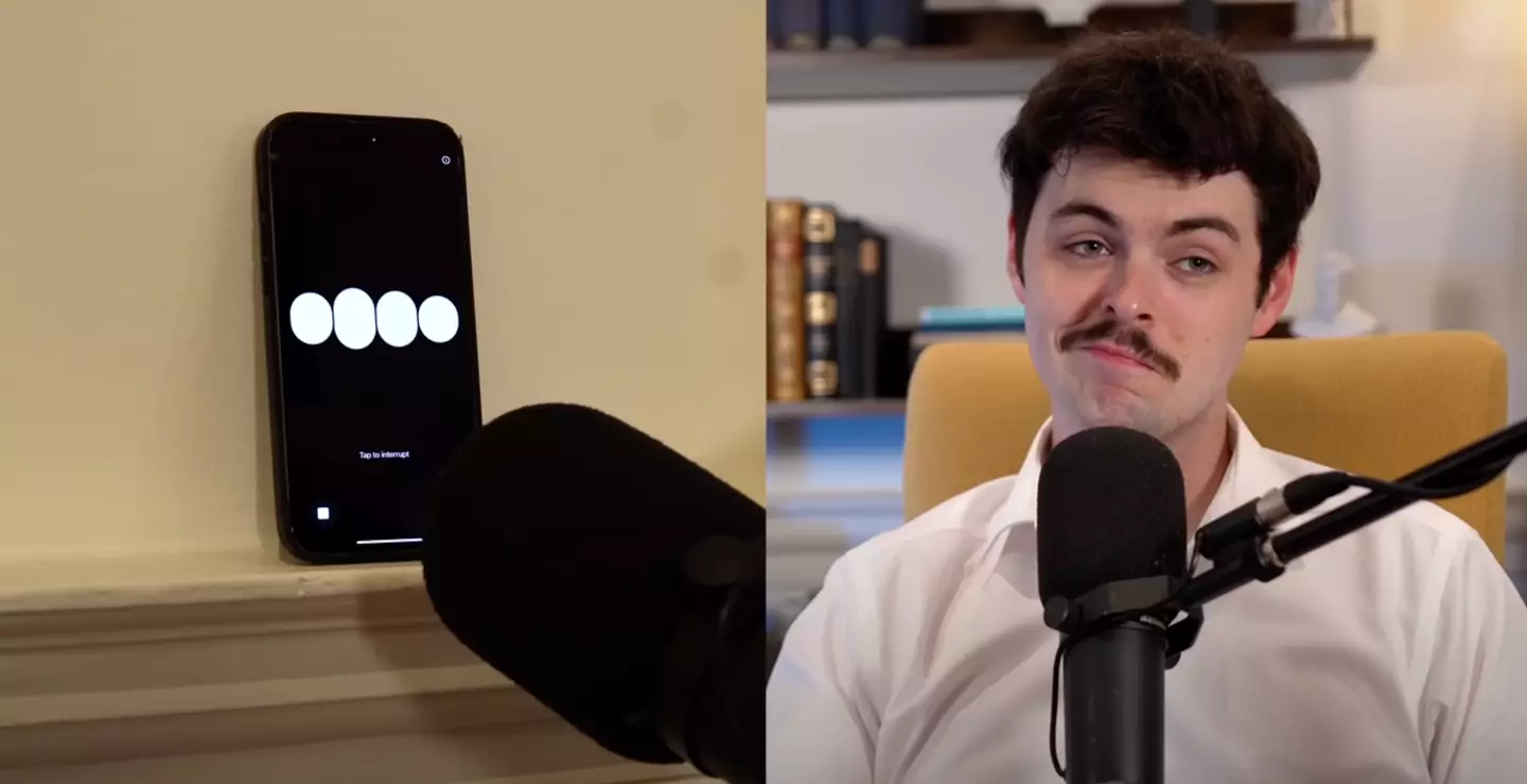 O'Connor was not convinced by ChatGPT's answers (Alex O'Connor/YouTube)