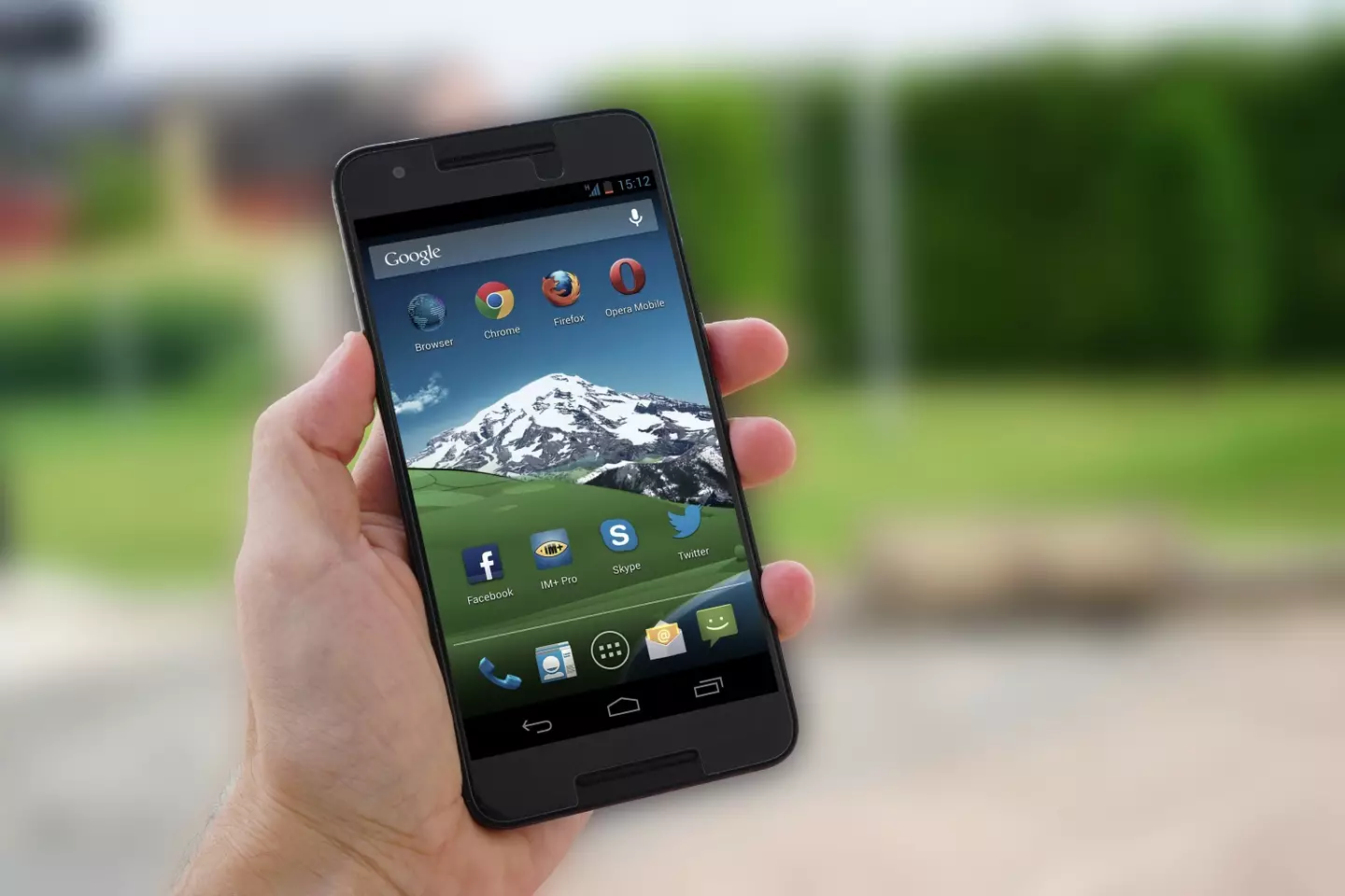 Google and Samsung phones were amongst those affected.