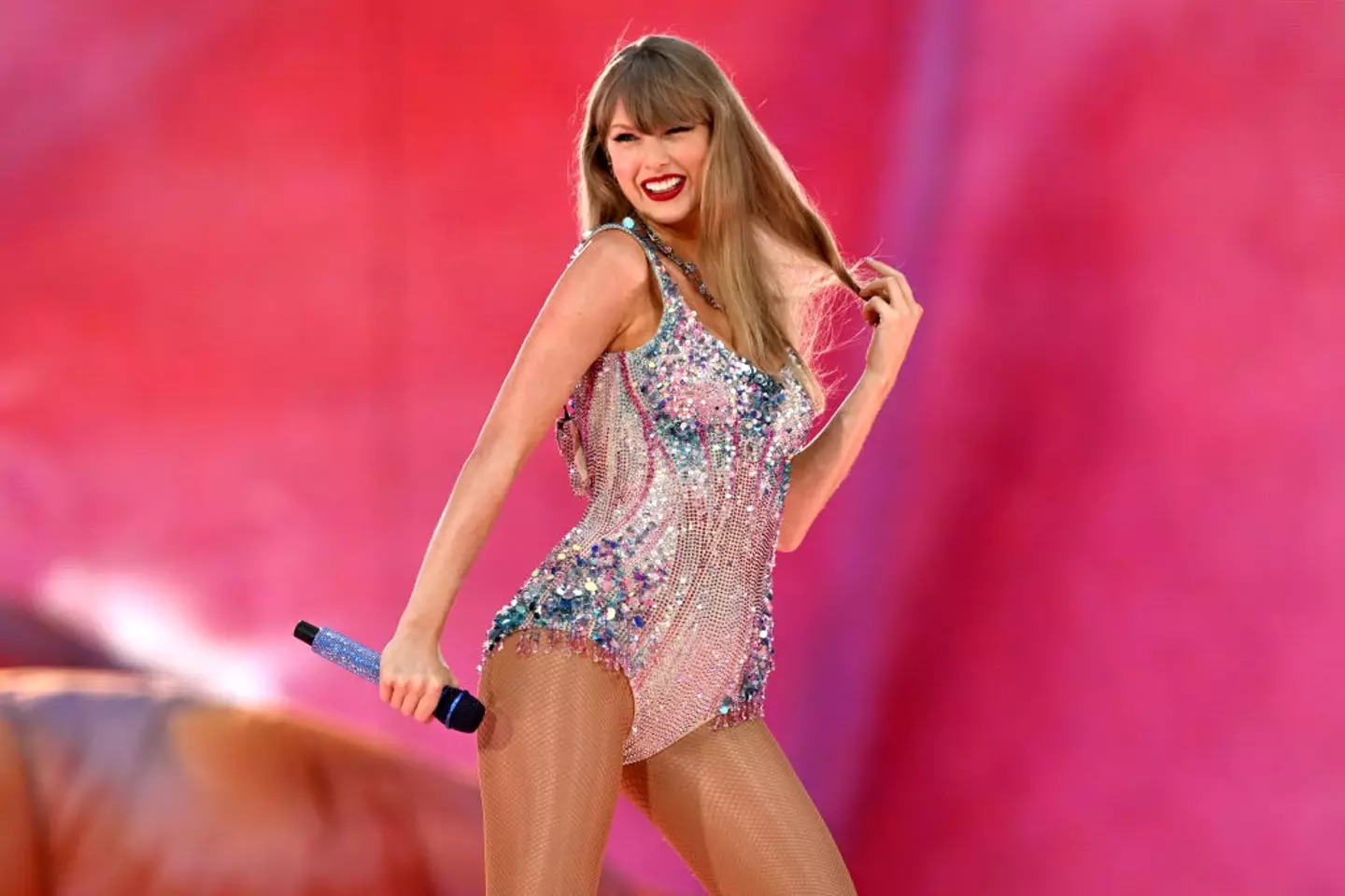 Taylor Swift has warned about the dangers of AI (Kate Green/Getty Images)