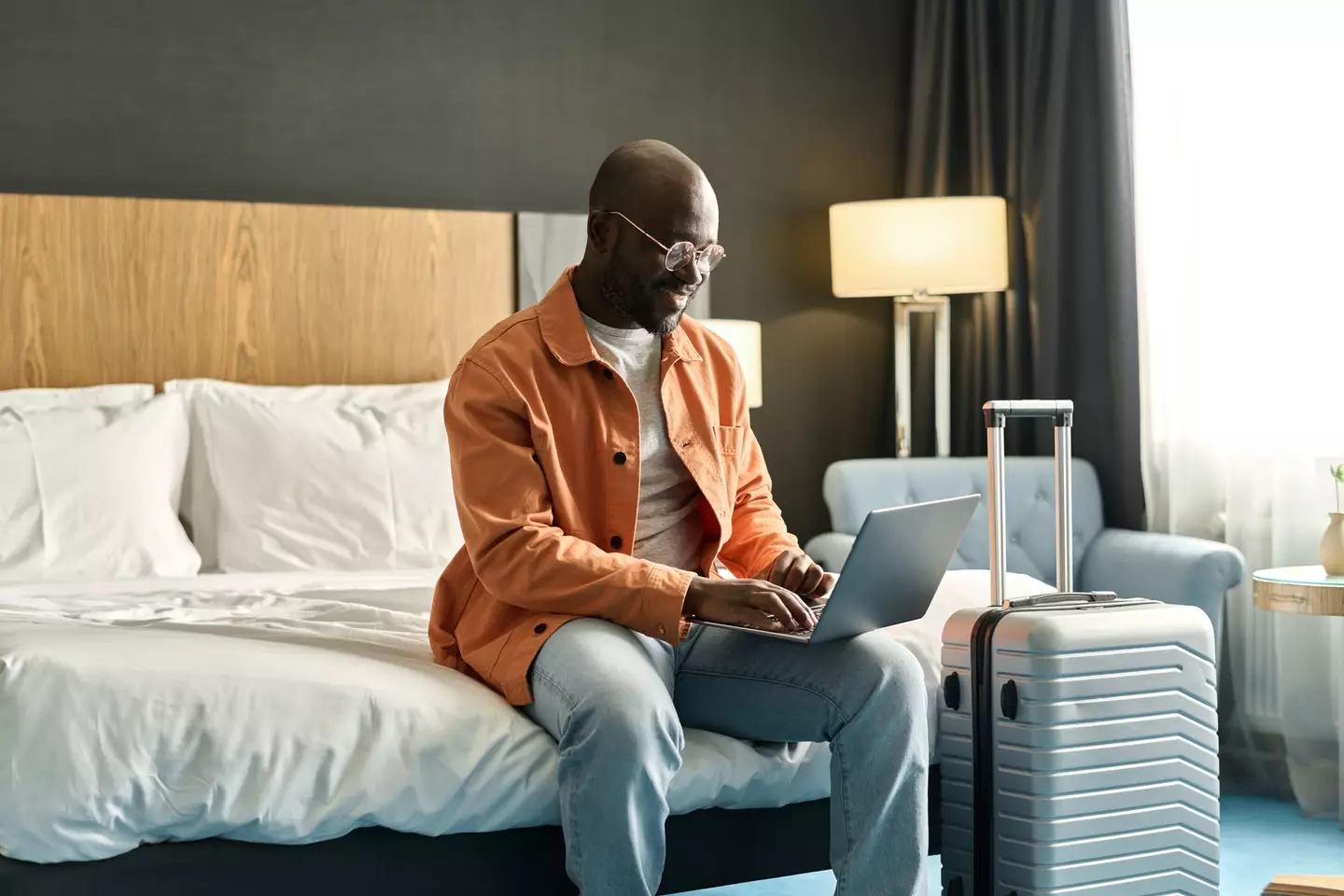 Logging onto the hotel WiFi isn't always a good idea (Getty/mediaphotos)