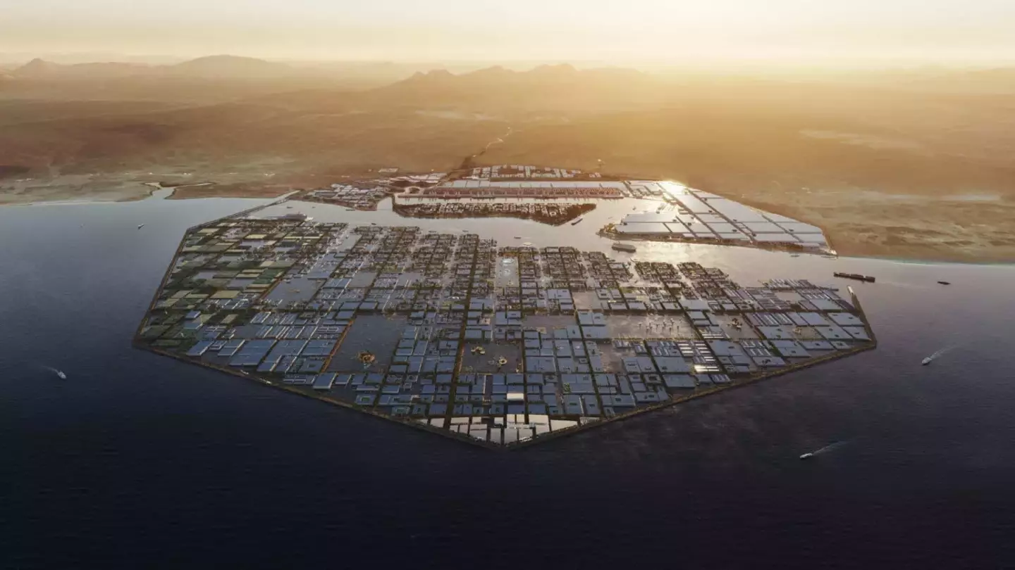 The NEOM power plant will be the largest of its kind when complete (NEOM)