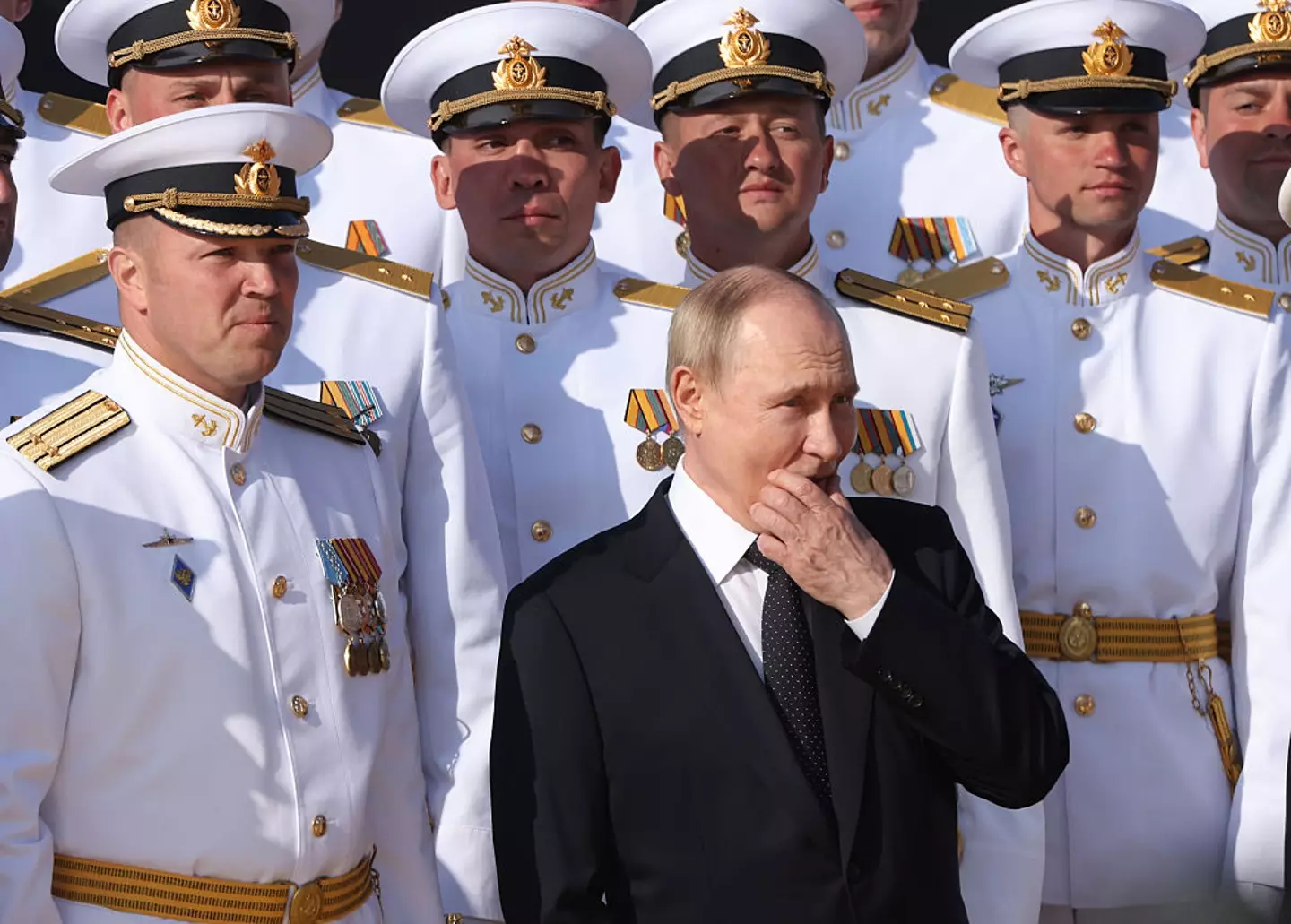 Putin has already started drills with China (Contributor / Contributor / Getty)