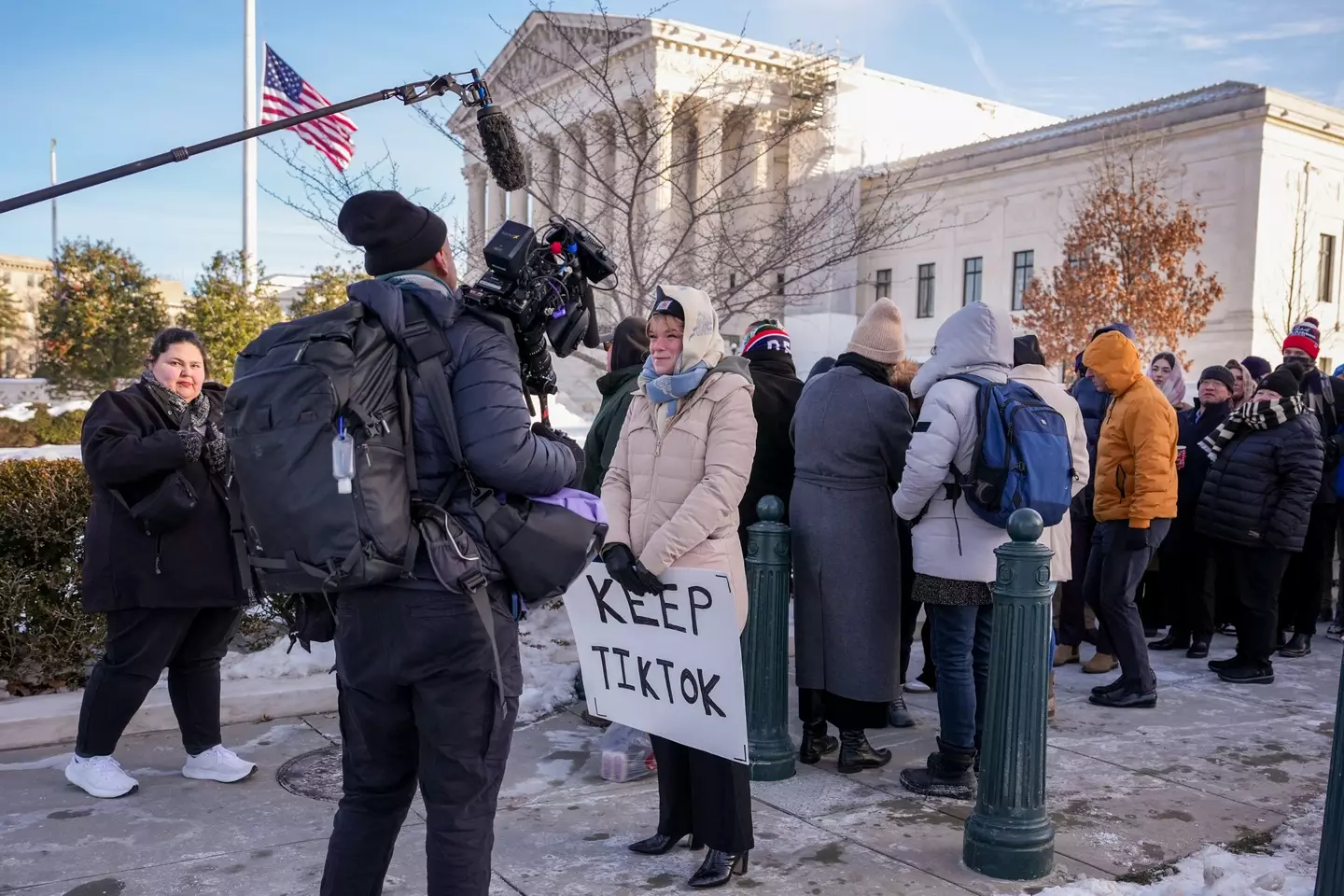 There's been public outrage ahead of the potential January 19 ban (Andrew Harnik / Staff / Getty)