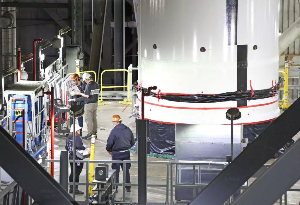 Musk will be frustrated that NASA is going ahead with SLS instead of SpaceX rockets (Gregg Newton/AFP via Getty Images)