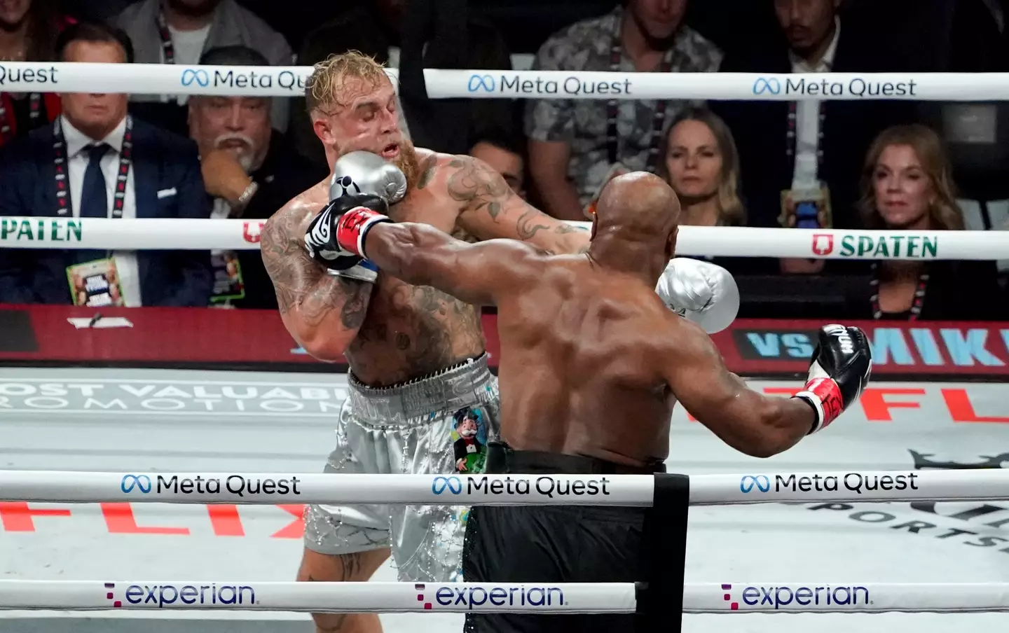 Tyson says the fight was over in the blink of an eye (TIMOTHY A. CLARY / Contributor / Getty)