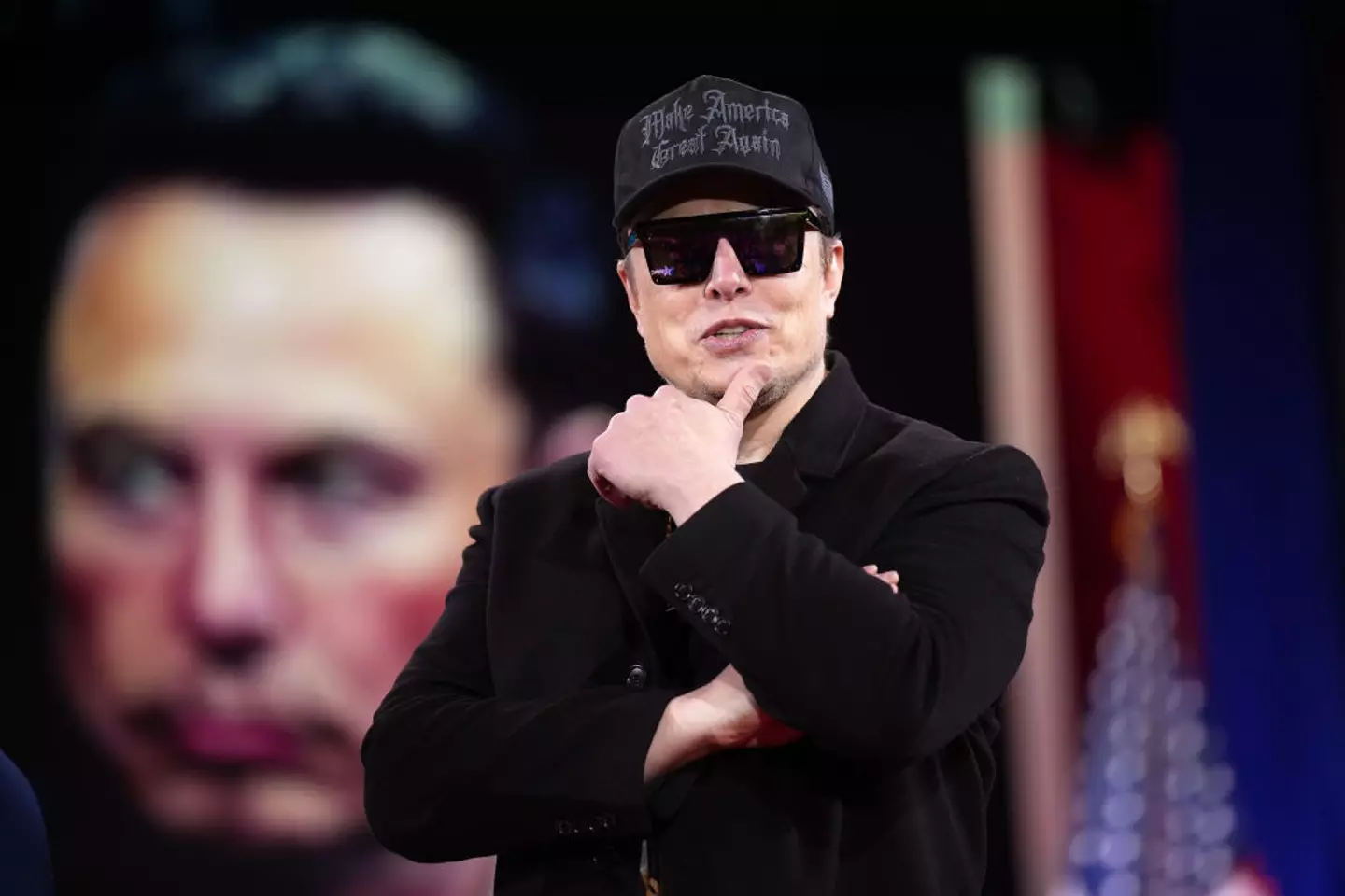 Musk's recent 'anti-Canada' positions have stoked resentment in the country where he gained citizenship over 35 years ago (Andrew Harnik/Getty Images)